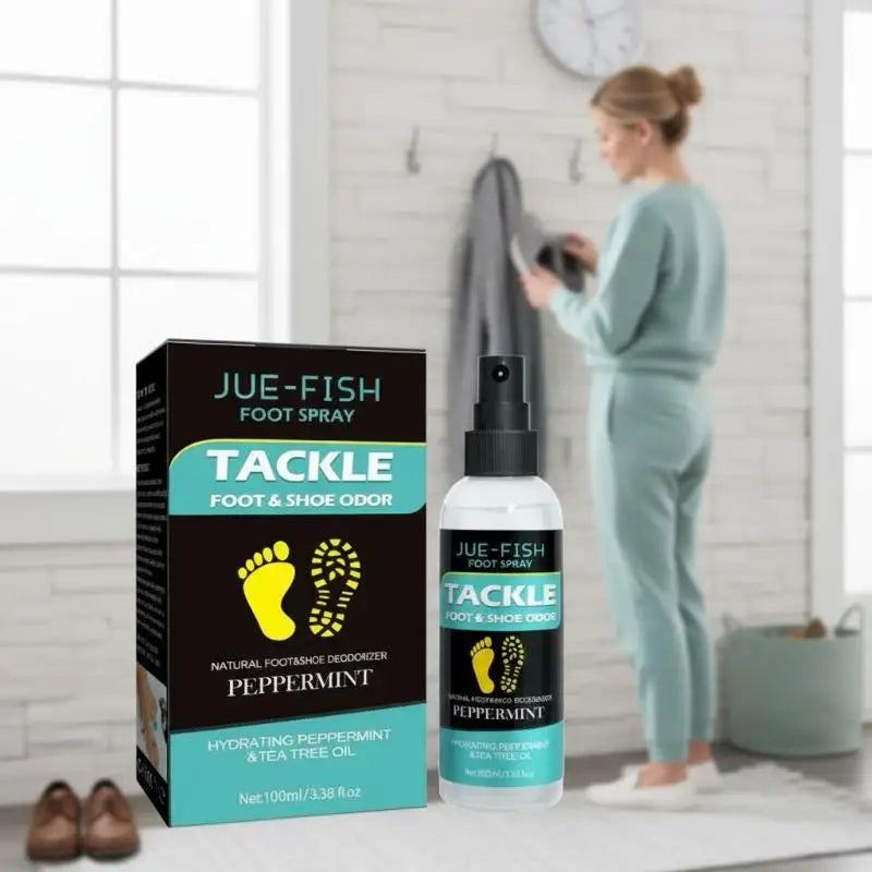 Foot & Shoe Deodorizing Spray – Tea Tree & Mint 100ml