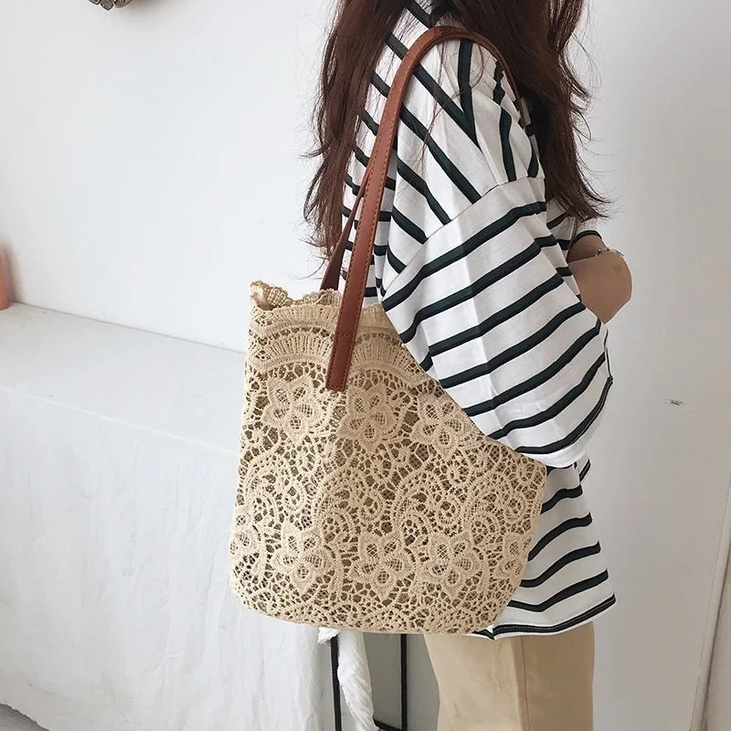 Women's Bag Shoulder Bags Leather Handbags Canvas TOP-handle Luxury