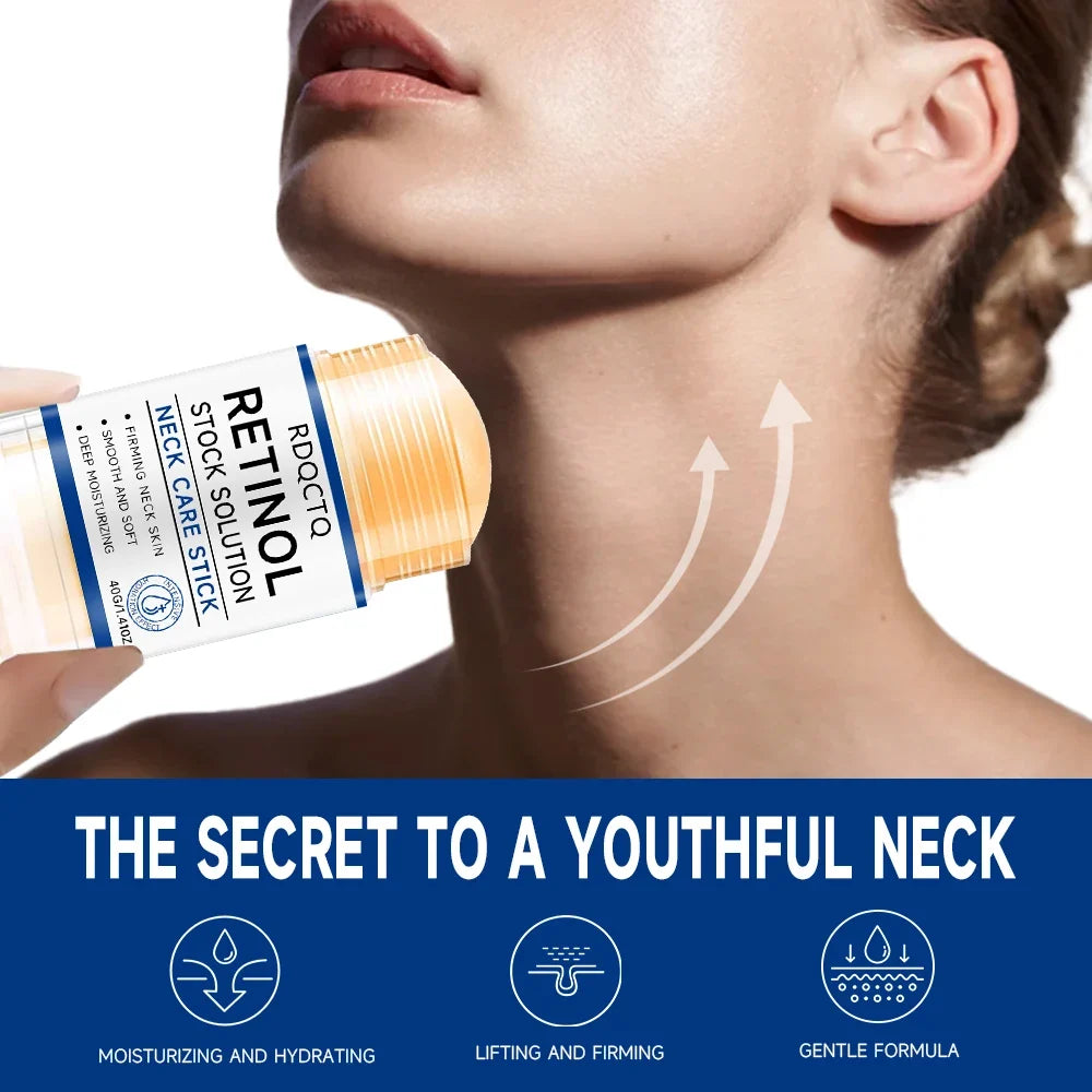 Retinol Serum, Moisturizing Cream & Neck Stick 3-Piece Set