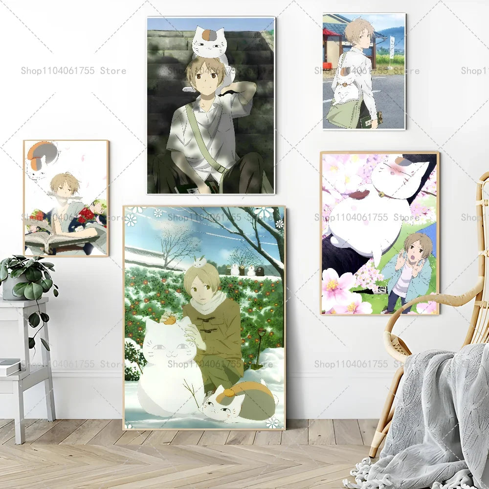 Natsume's Book of Friends Anime Poster – Self-Adhesive Wall Art