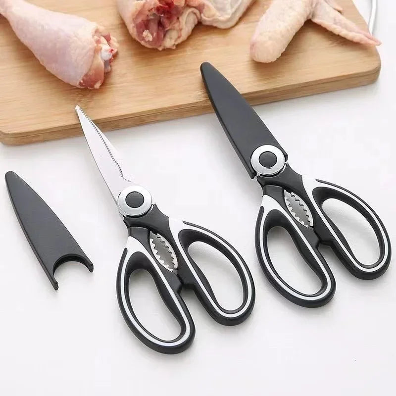 Stainless Steel Multifunctional Kitchen Scissors & Meat Shears