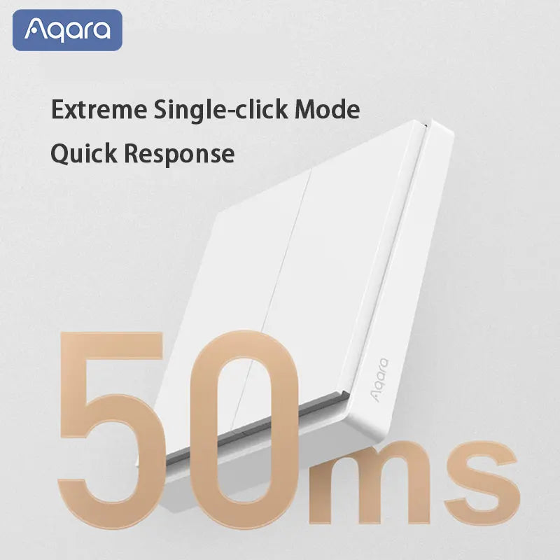 Aqara E1 Smart Wall Switch Zigbee 3 0 Wireless Key Light Fire Wire No