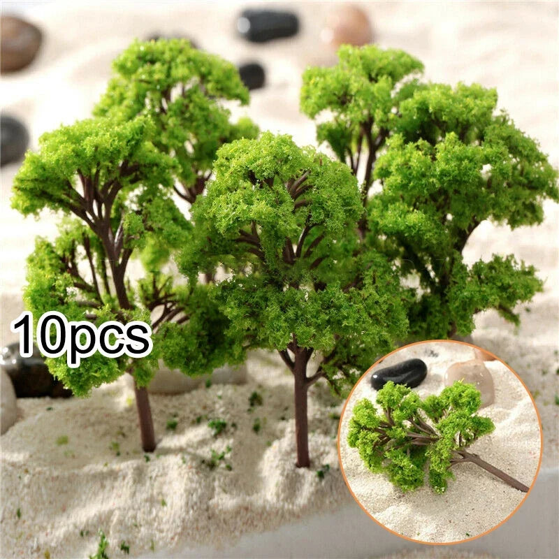 Model Trees Train Railroad Layout Diorama Wargame Scenery Miniature