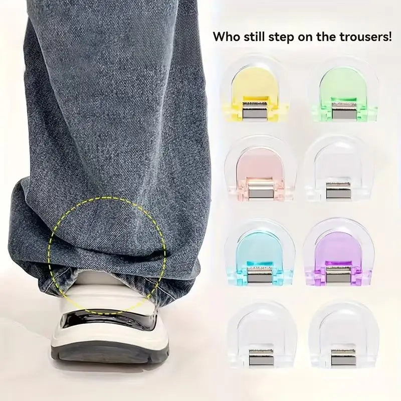 No-Sew Hem Clips – Adjustable Pant Shortening Fix (1/6 Pcs)