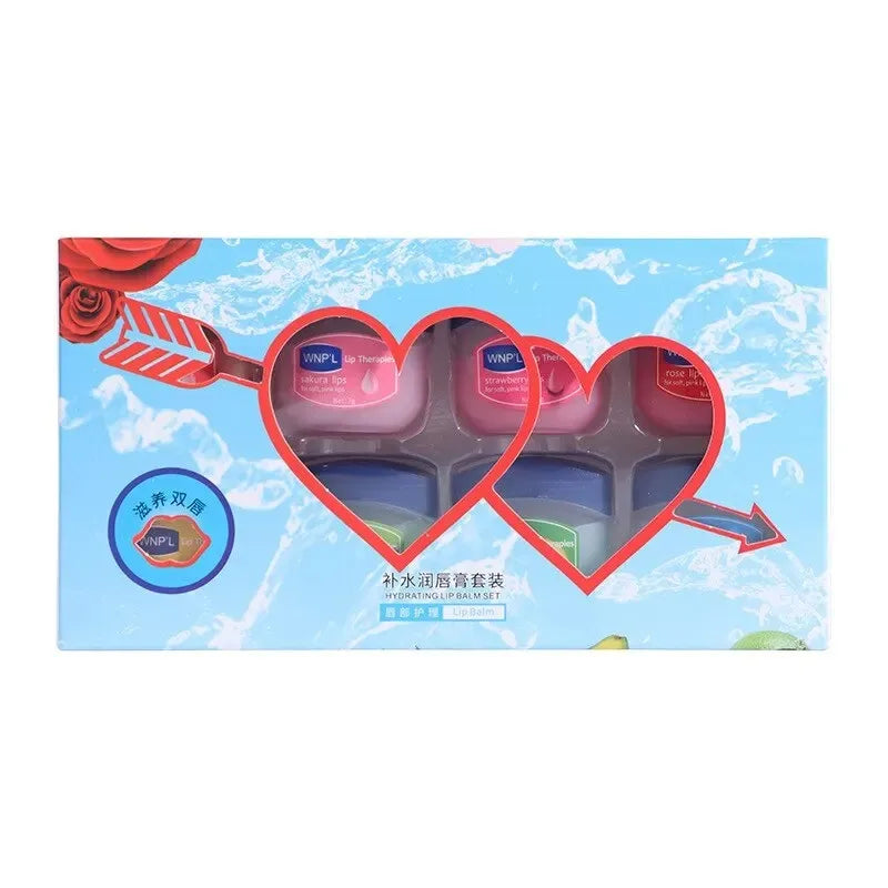 REAROYA Natural Jelly Moisturizing Lip Balm Set 4/6/8pc