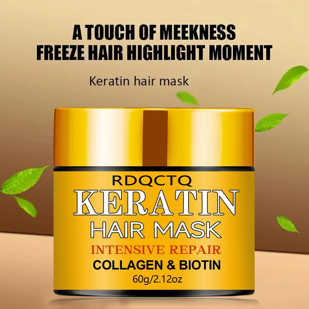 Biotin Collagen Keratin Hair Mask Conditioner – 30/60g