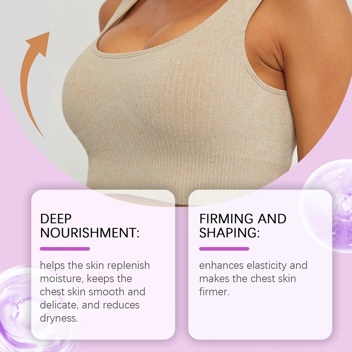 Hoygi Firming & Plumping Breast Serum | Lifting Moisturizing