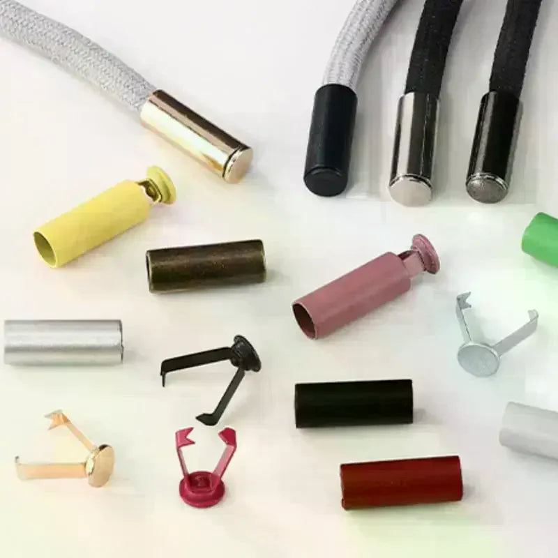 20Pcs Metal Cord End Stoppers – DIY Bag, Shoe & Lanyard Caps