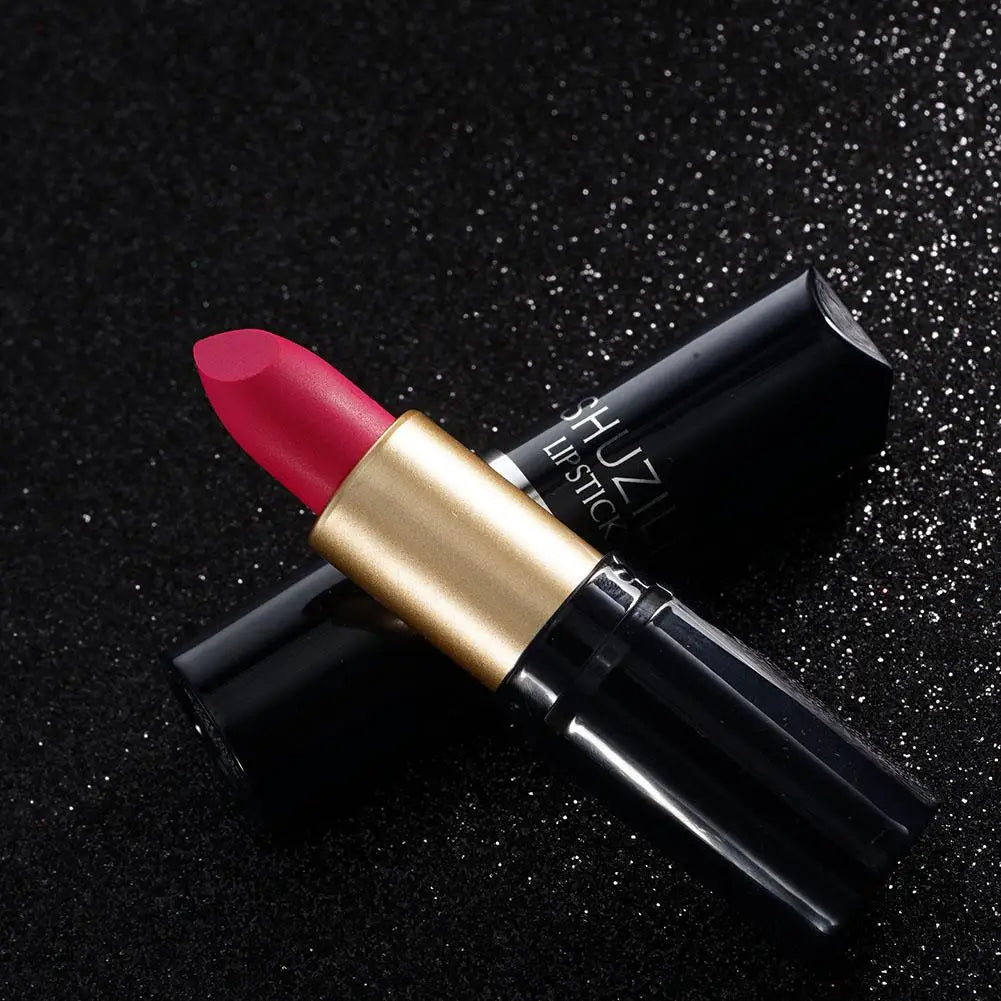 Matte Velvet Lipstick – Waterproof Long-Lasting 12 Shades