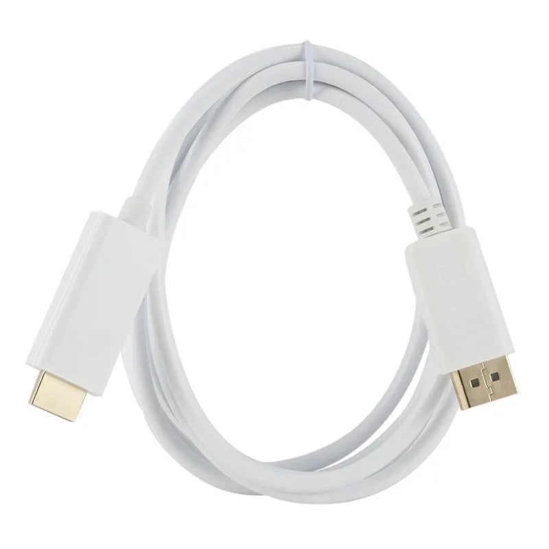 DisplayPort to HDMI Cable 1.8m – 1080p HD Adapter for PC & Laptop