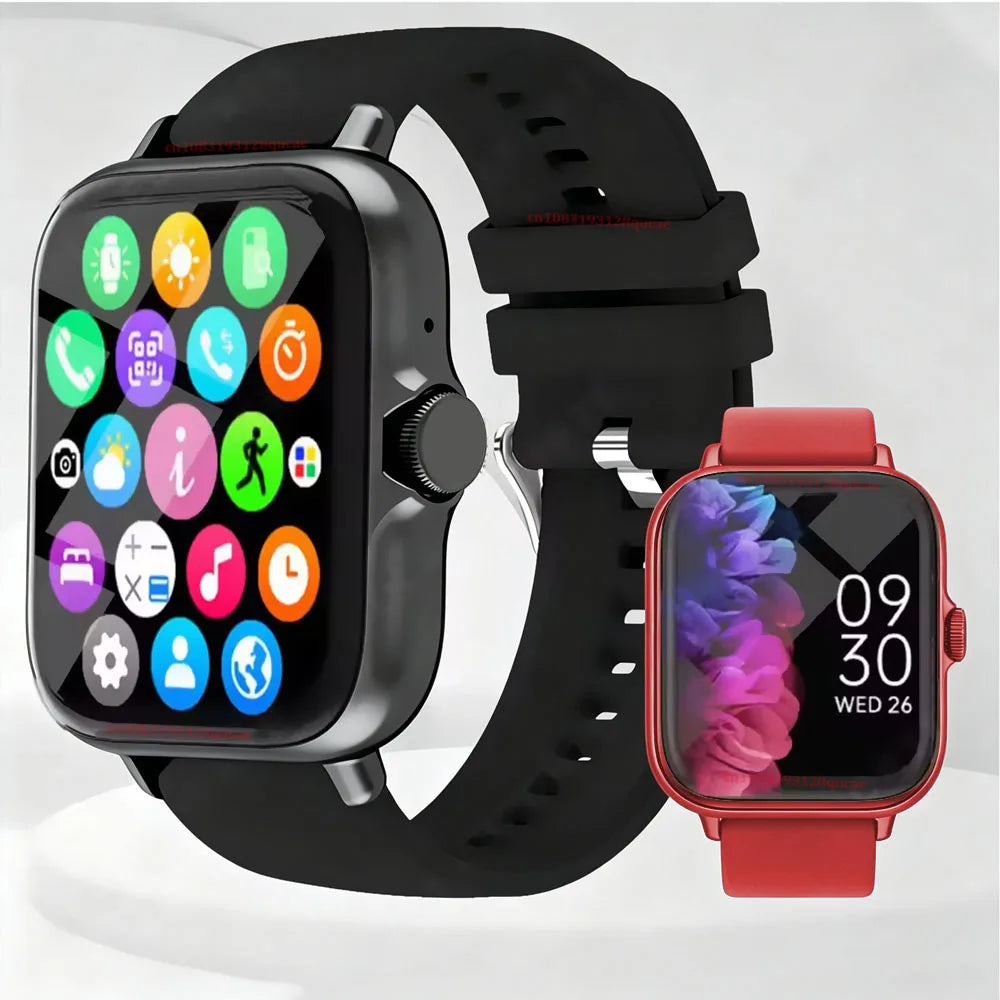 Men's Smart Watch Women's HD Full Touch Screen Sports Fitness