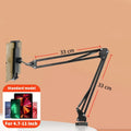 Tablet Holder for Bed – 90cm Metal Arm 360° Rotating Mount