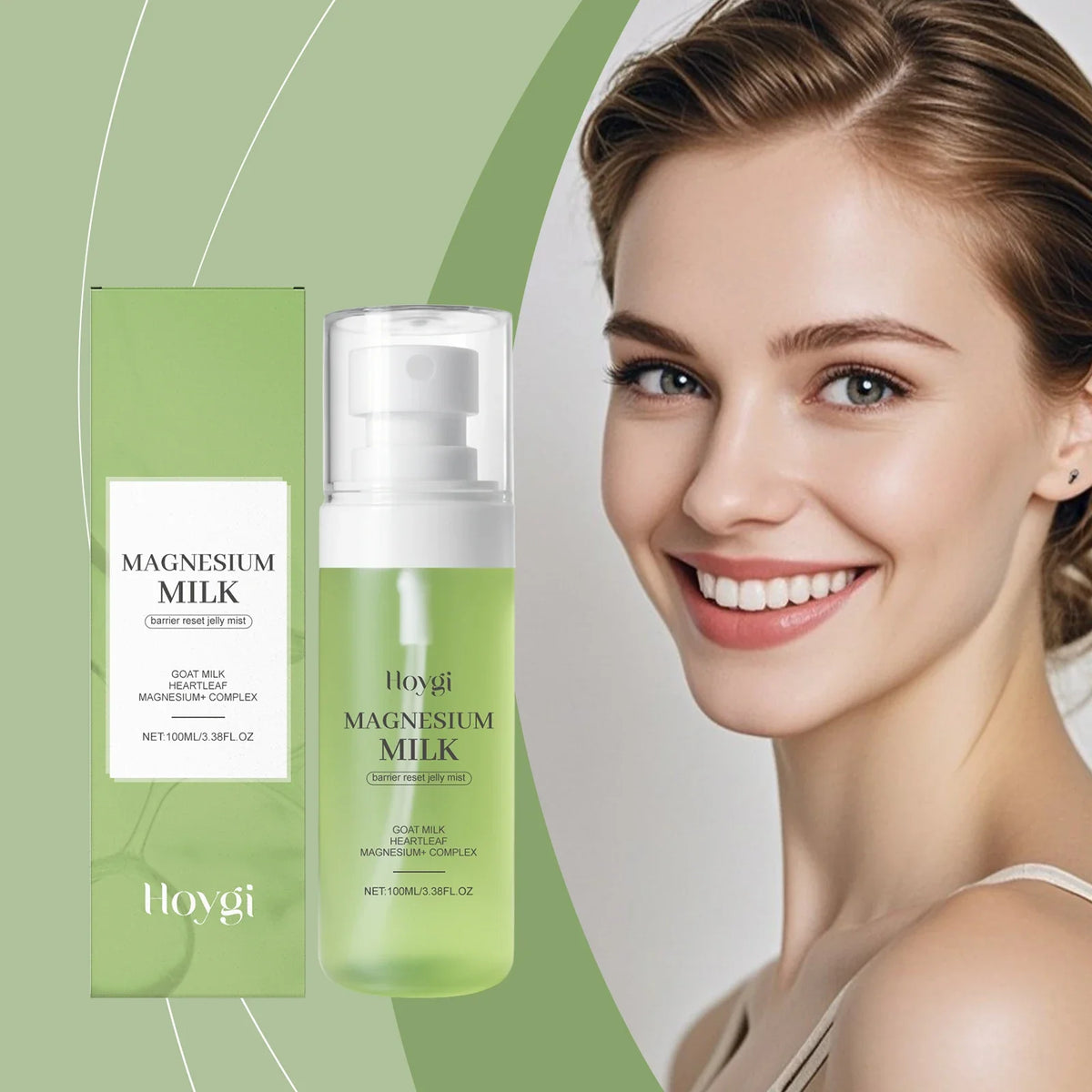 Hoygi Mung Bean Face Essence – Hydrating Soothing Facial Mist