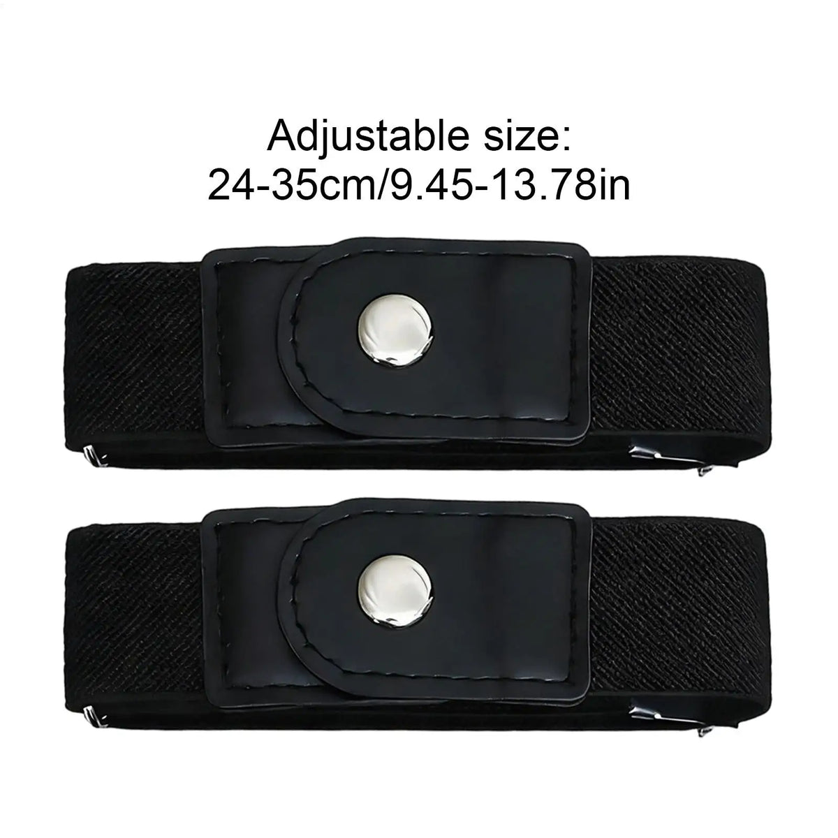No Buckle Belt – Elastic Adjustable Strap for Men & Women