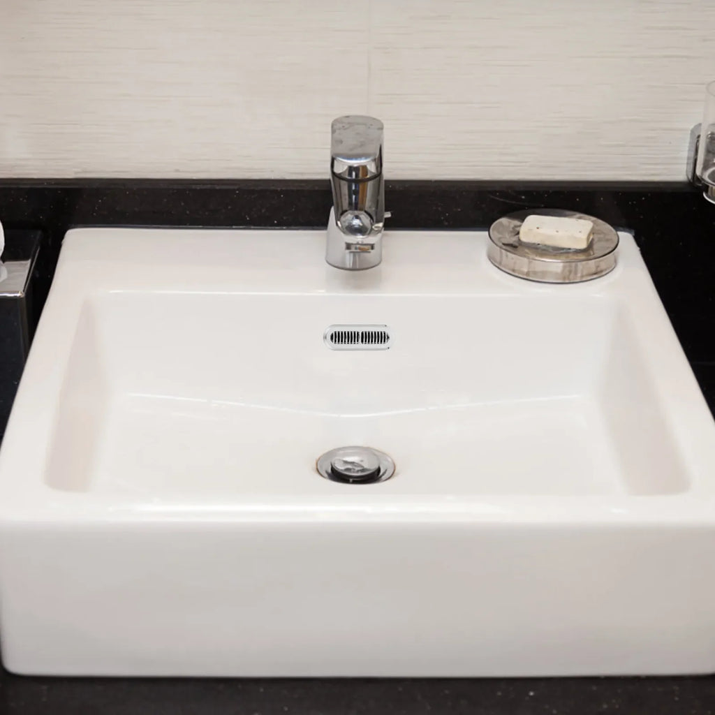 Sink Overflow Trim Ring Decorative Fine Mesh Drain Cover Bathroom