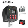 1/2" Digital Torque Wrench Adapter LCD 0.9–340Nm | ±1% Accuracy