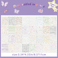 Mini Cut Film Sticker Book Cute Handbag Nail Stickers