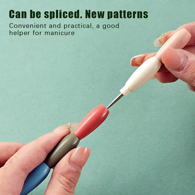 Nail Art Dotting Pen – Rhinestone & Gem Picker | 1 or 5 Pcs