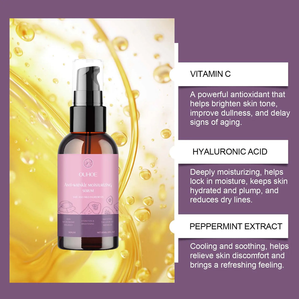 Hyaluronic Acid Vitamin Face Serum – Deep Moisture Essence