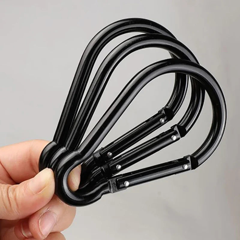 Gourd Shape Aluminum Alloy Non-Locking Carabiner Hook