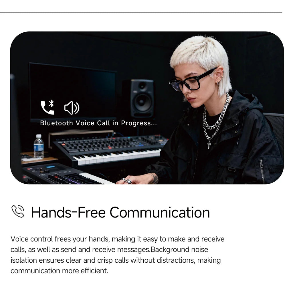 MINGCC MT5 Ultra AI Smart Glasses – 8MP Camera & Translator