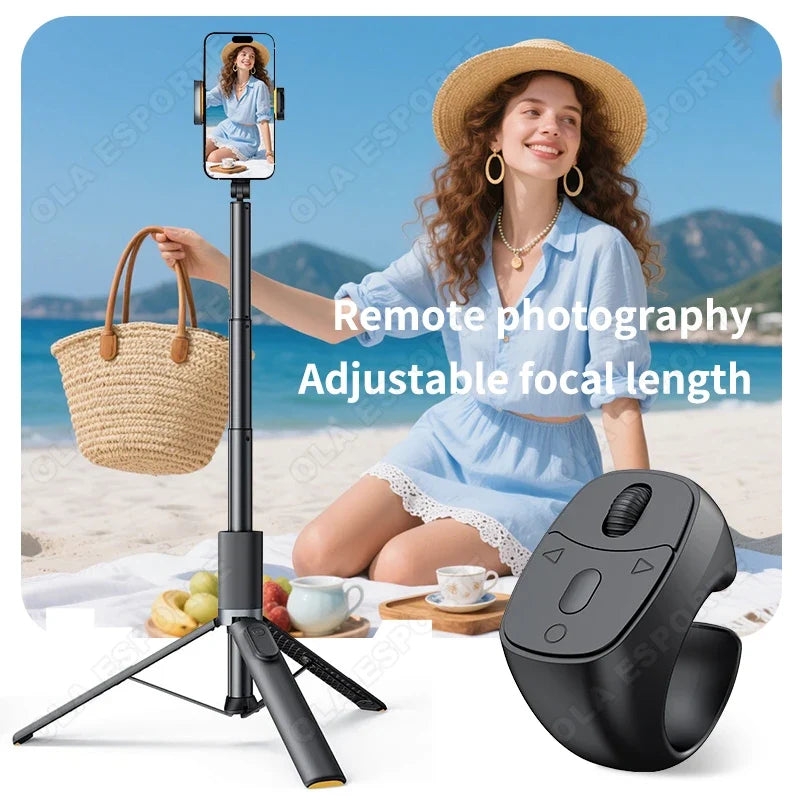 Cell Phone Scrolling Ring Wireless Finger Shutter Remote Control Page