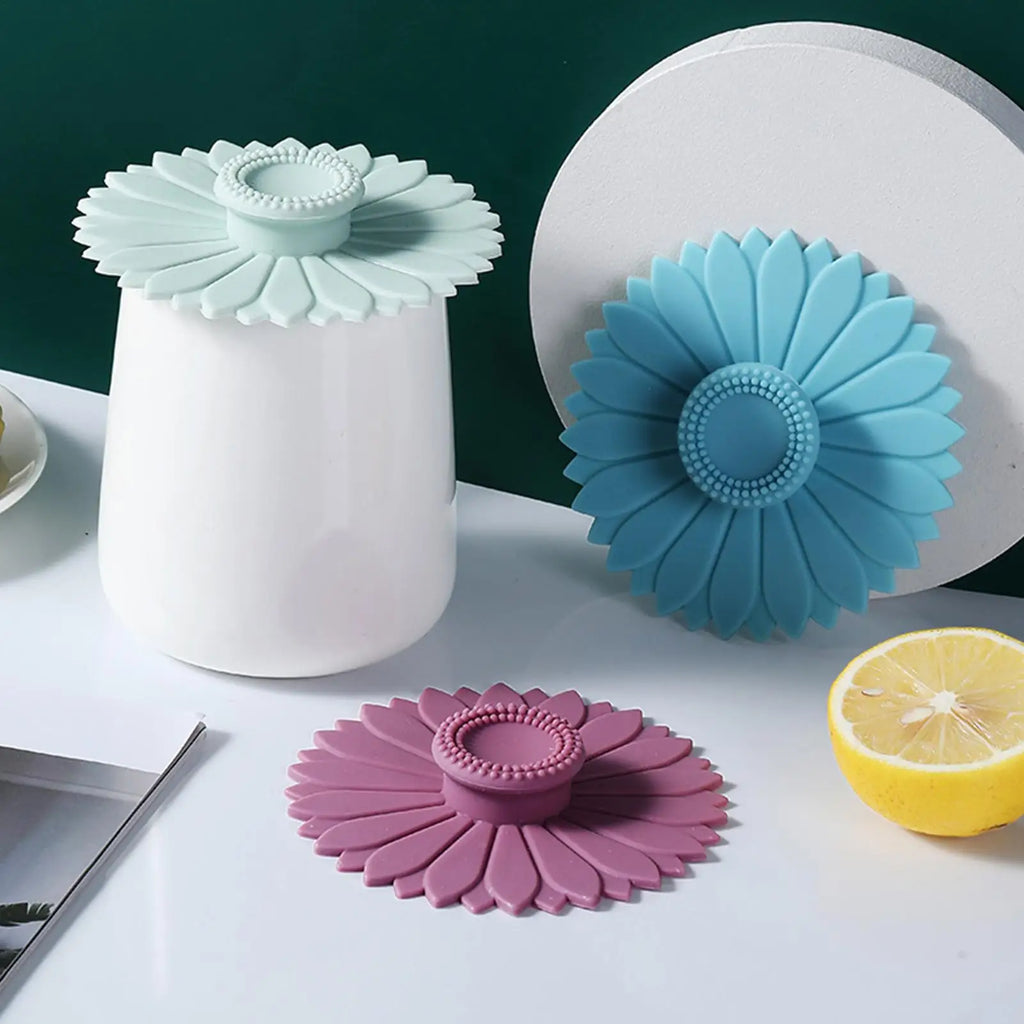 Silicone Cup Covers – Reusable Dustproof Lids for Mugs & Glasses