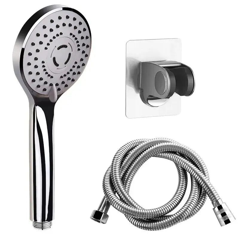 High Pressure Handheld Shower Head Set – 5 Spray Modes