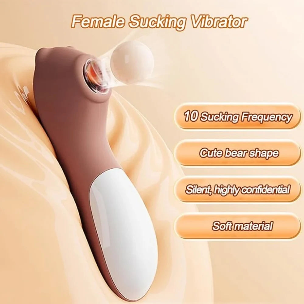 Adult Toy Women Powerful Sucking Vibrator Female Masturbator Clitoris