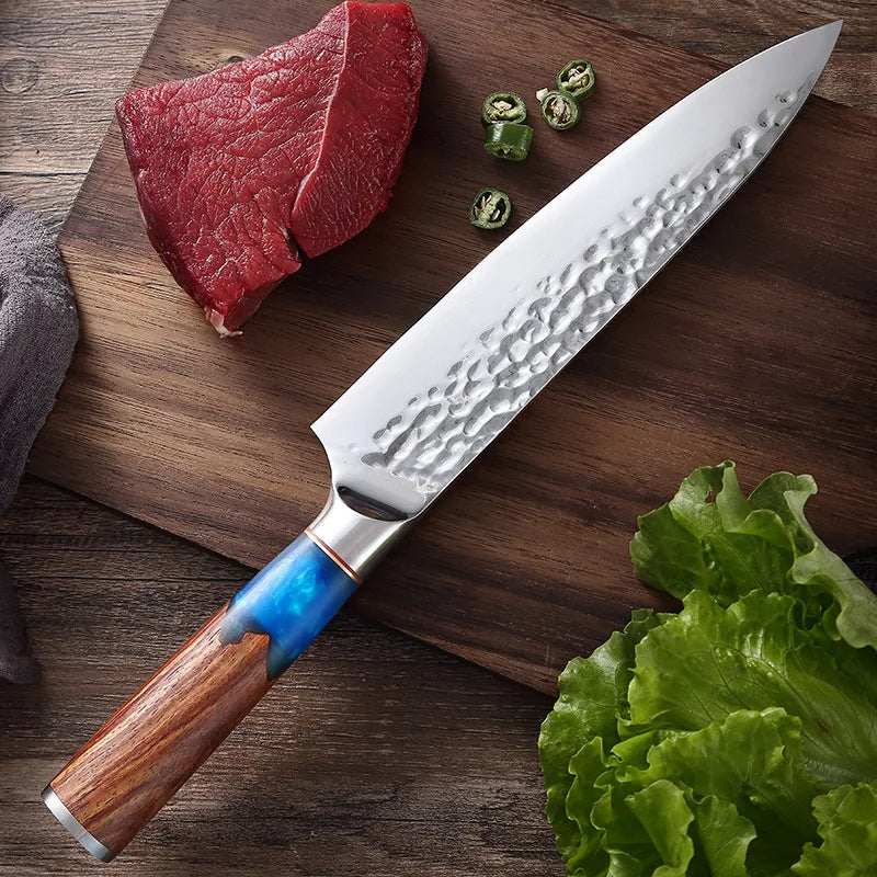 Professional 8-Inch Forged Stainless Steel Kitchen Knife