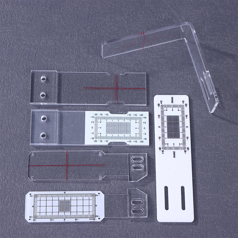Clear Acrylic Crack Gauge Monitor – Wall Crack Measuring Tool