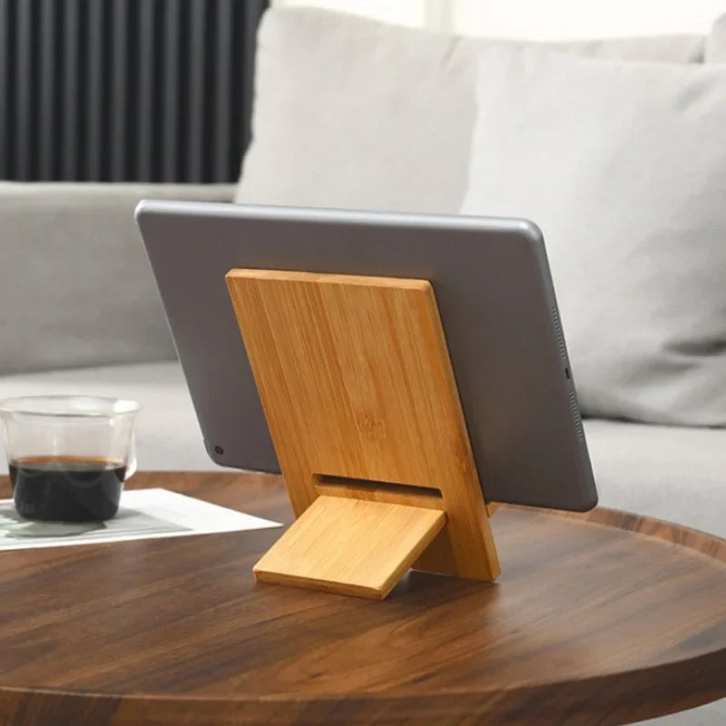 Universal Wooden Phone Holder IPhone 14 Max X XS Mobile Bracket