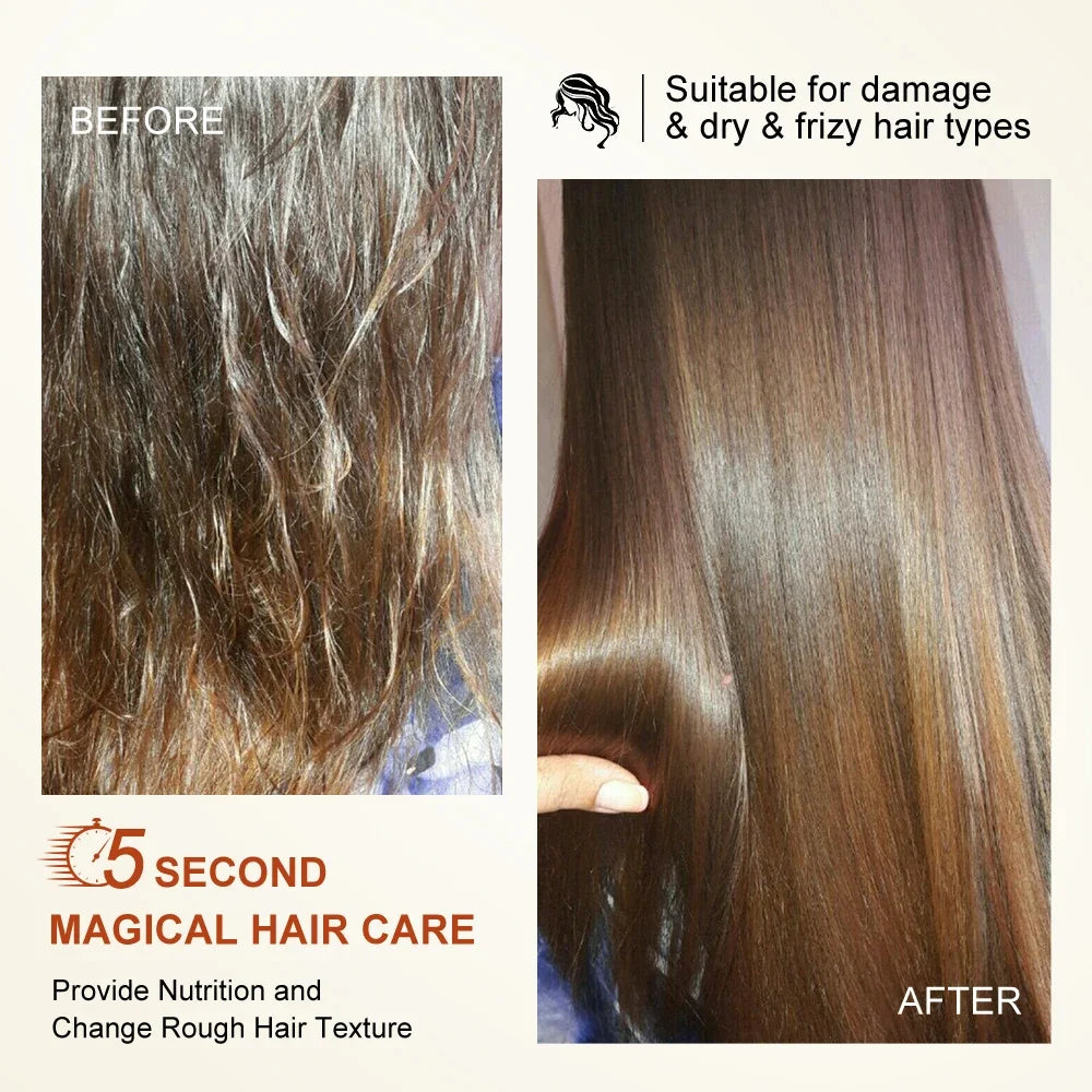 PURC 5-Second Keratin Hair Mask – Frizz Repair & Argan Oil
