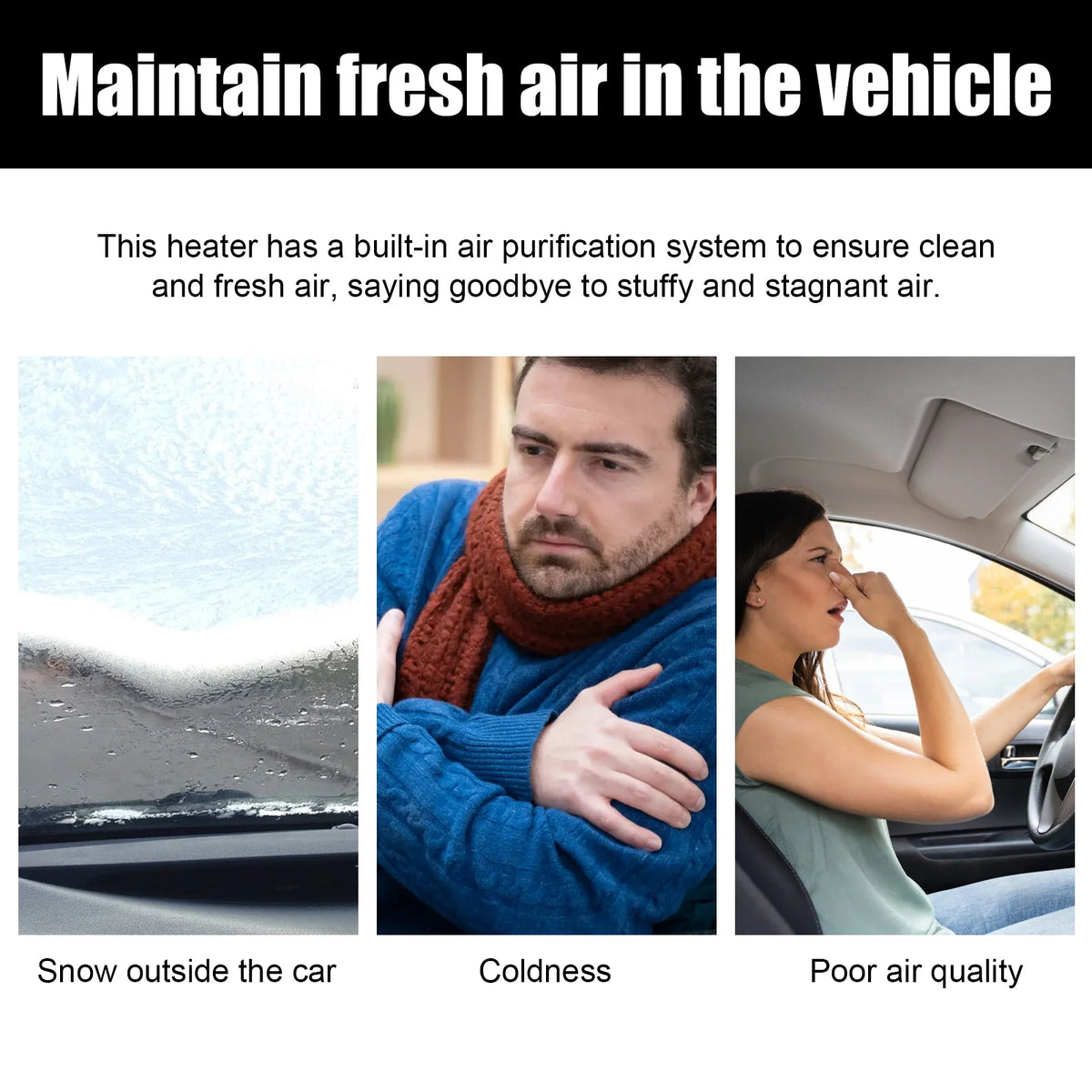Solar Portable Car Interior Radiator | Heat Dissipation Fan