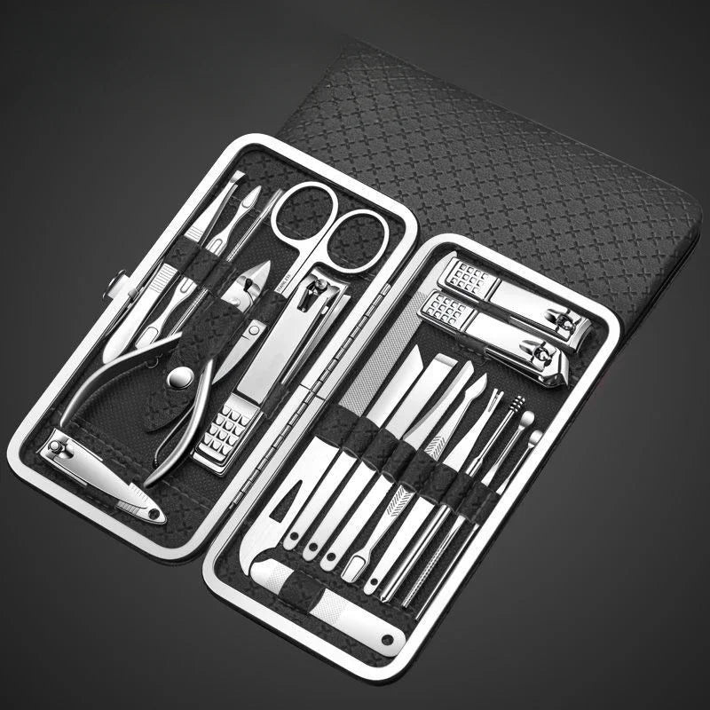 8-Piece Dog Nail Clipper Grooming Set – Stainless Steel Kit