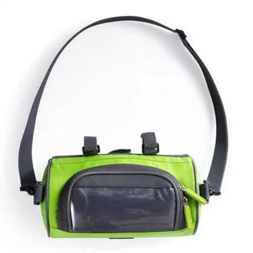 Waterproof Bicycle Handlebar Frame Bag – Front Pack with Window