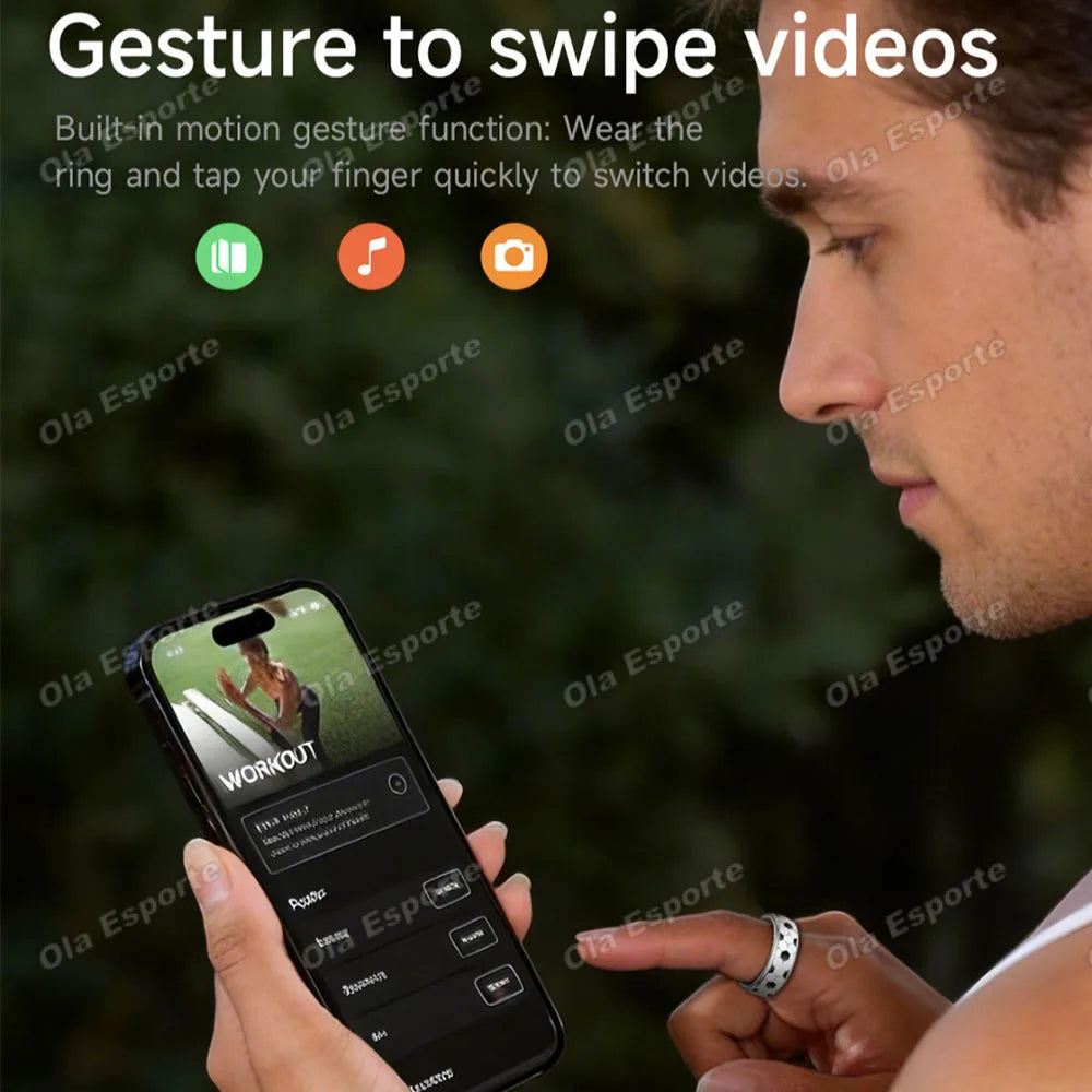 Football Smart Ring | Heart Rate, Sleep & Activity Tracker