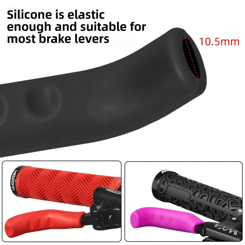 Silicone Bike Brake Lever Covers – Anti-Slip 1 Pair