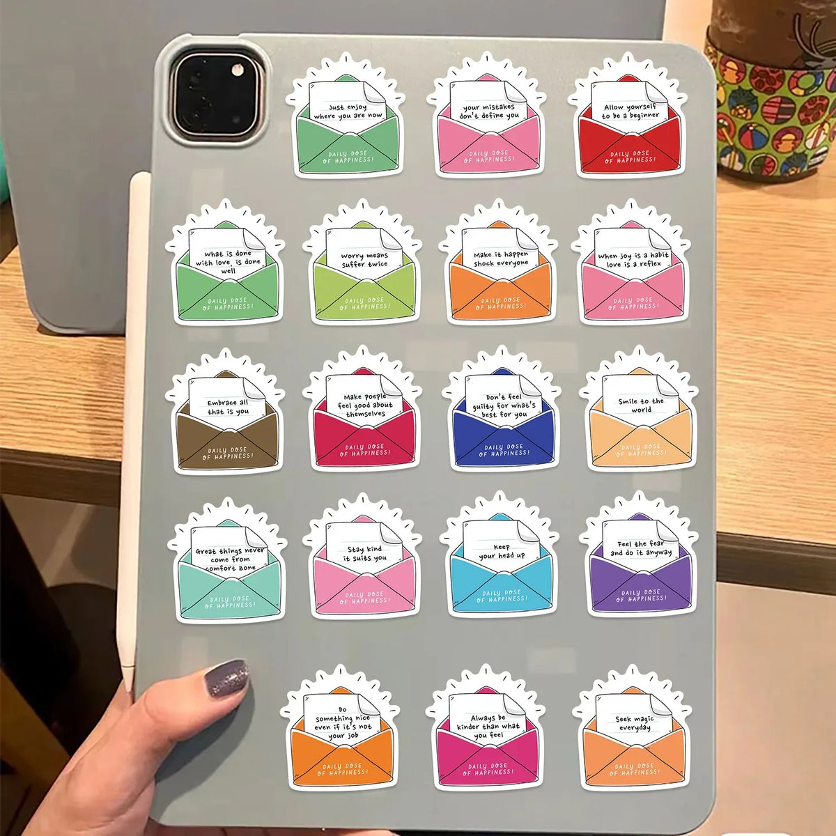 50-Piece Doodle Sticker Journal Phone Laptop Water Bottle Decoration