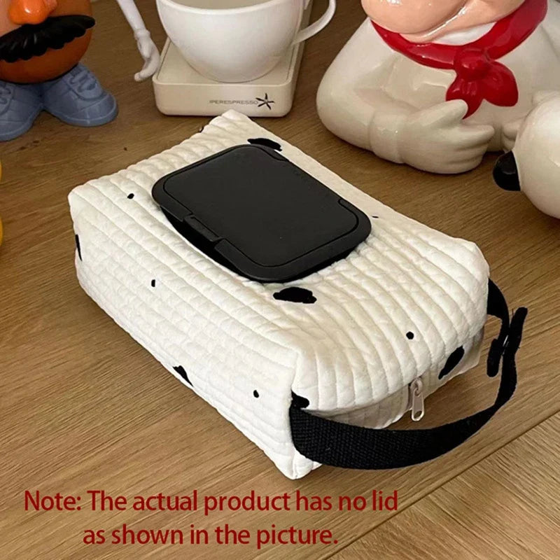 Baby Wet Wipes Case | Hanging Cloth Tissue Pouch Dispenser