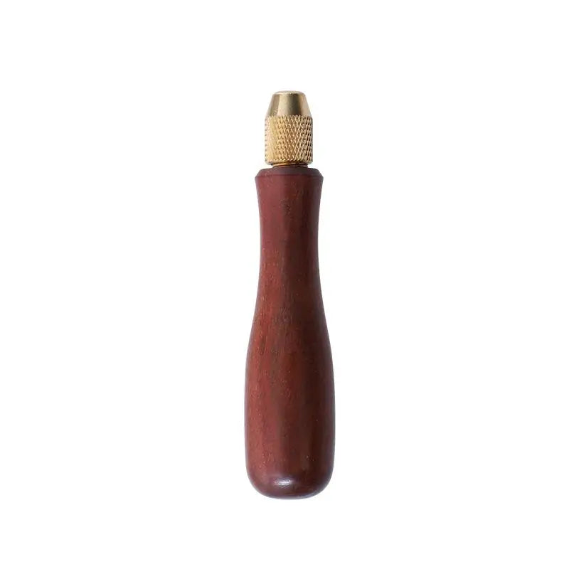 Wood File Handle Brass Collet Chuck – Metal & Jade Polishing DIY