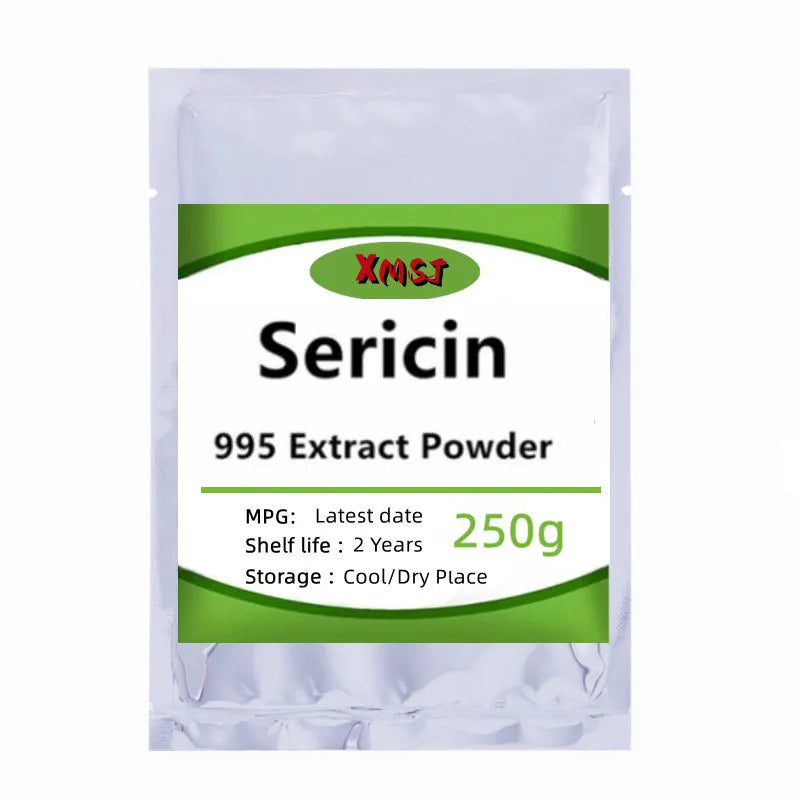 Natural Silk Sericin Powder 50–1000g | Silk Peptide Skincare
