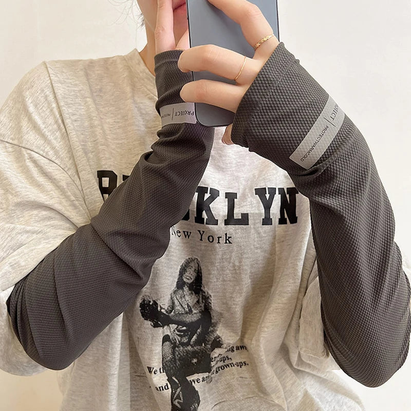 UV Protection Ice Arm Sleeves – Unisex Sun Cover for Cycling