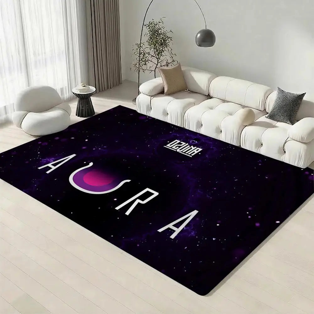 Ozuna Reggaeton Flannel Floor Mat – Non-Slip Soft Indoor Rug