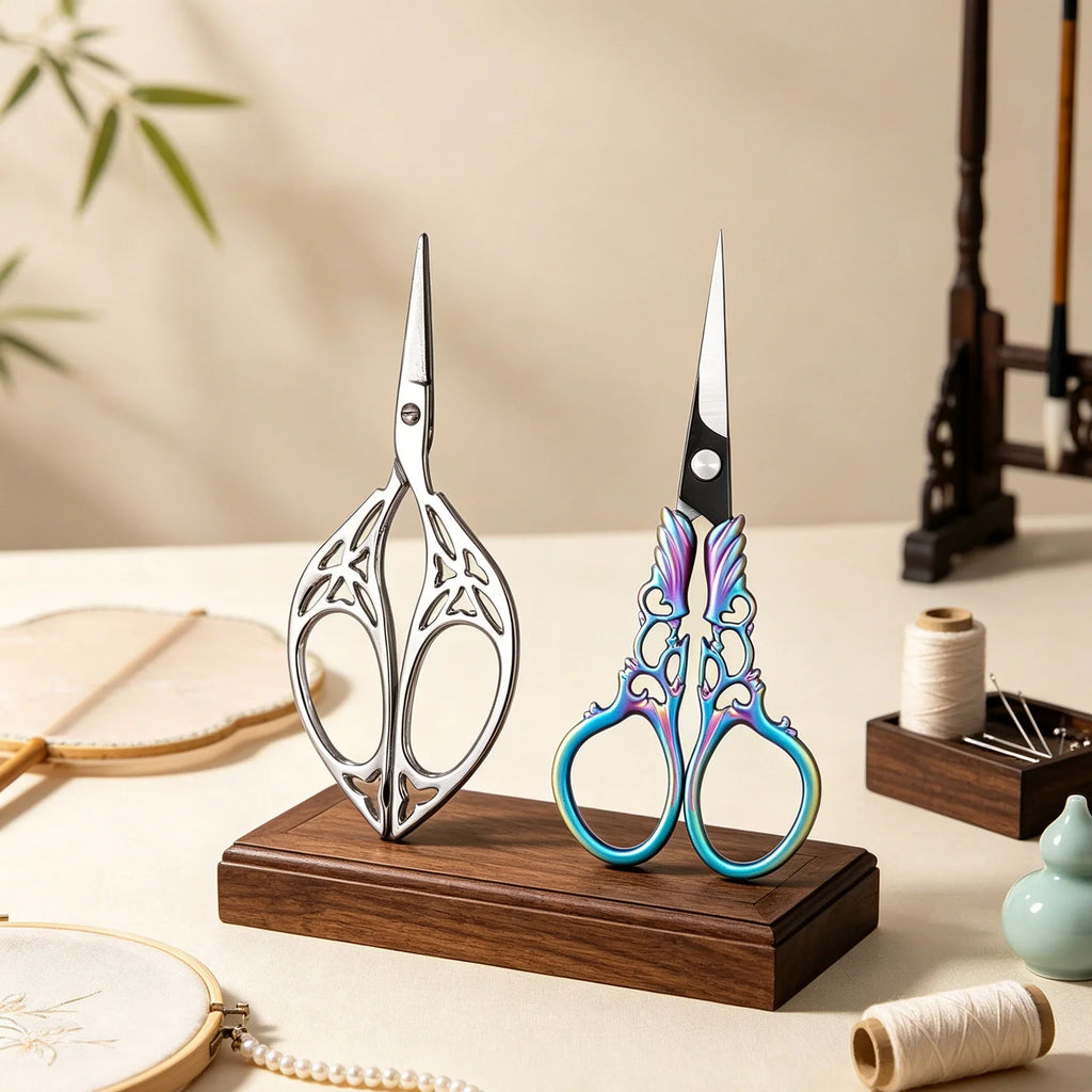 Sharp Embroidery Scissors – Stainless Steel Sewing Craft Tool