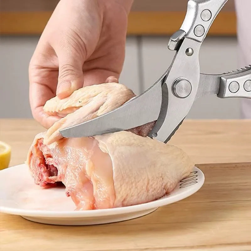 InLeung Hand-Forged Stainless Steel Cleaver – Wood Handle