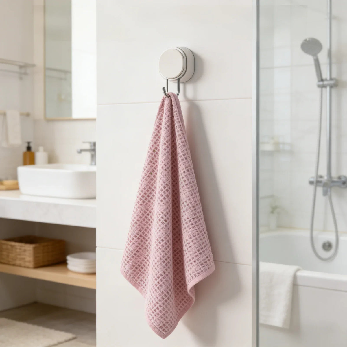 Exfoliating Antibacterial Body Scrub Towel | Honeycomb Sponge