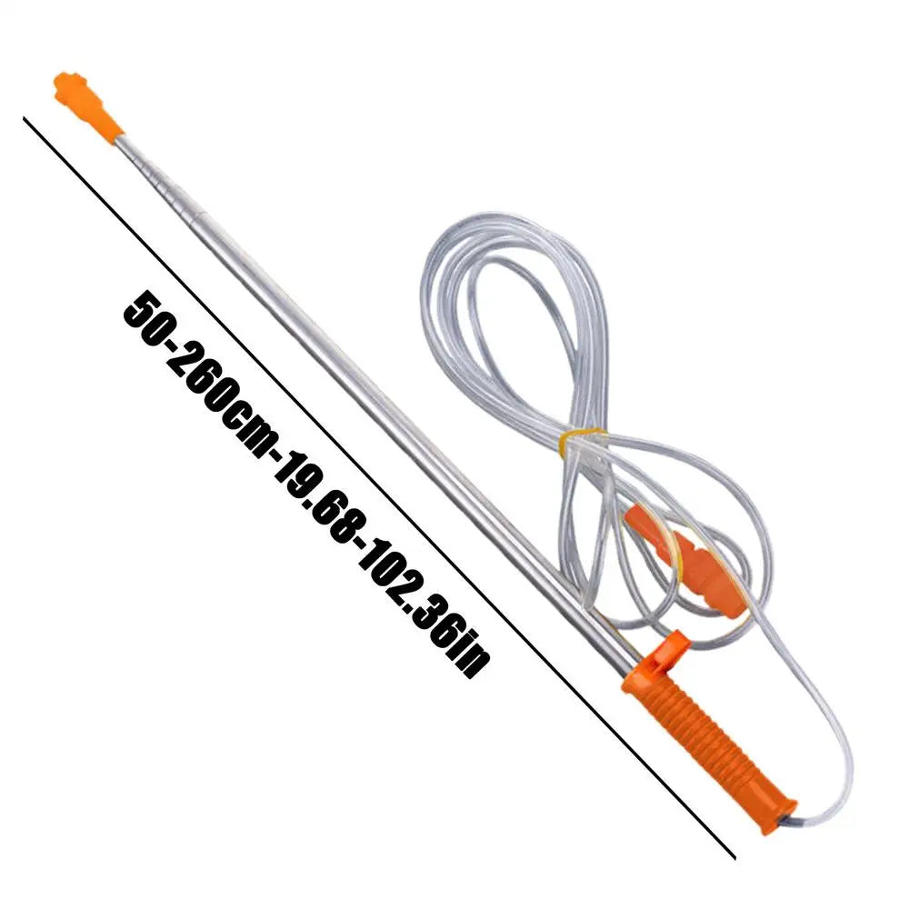 Telescopic Garden Sprayer Wand 19.6–98.4 In | Stainless Steel