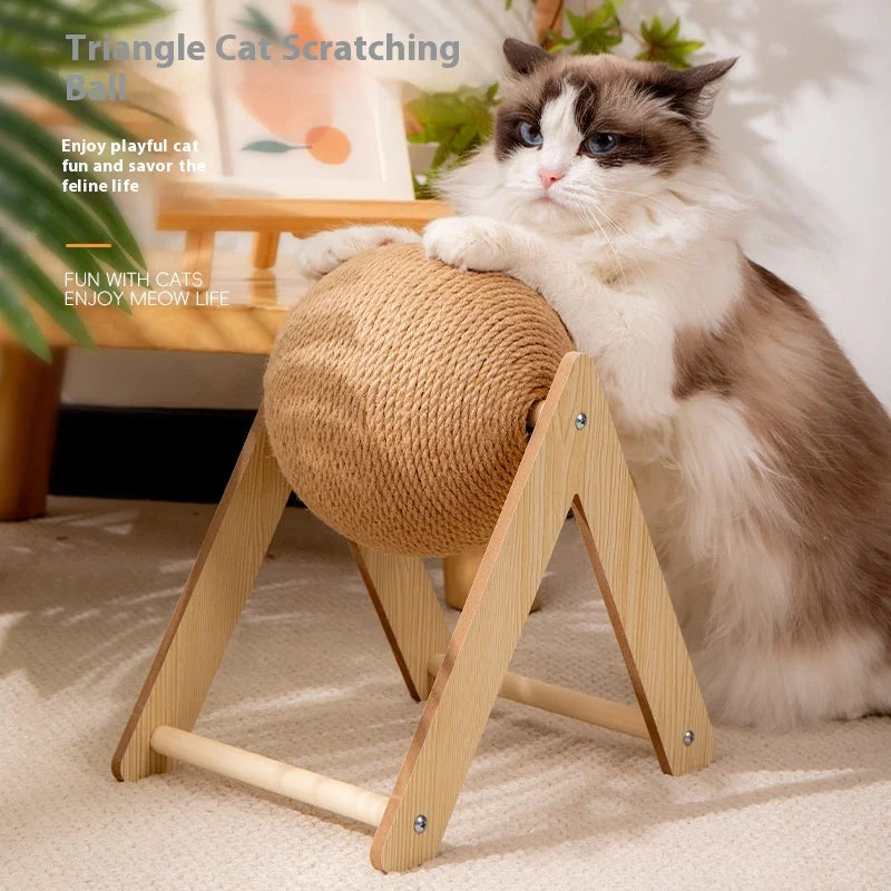 Cat Toy Scratch-ball Vertical Wear-resistant Non-falling Off