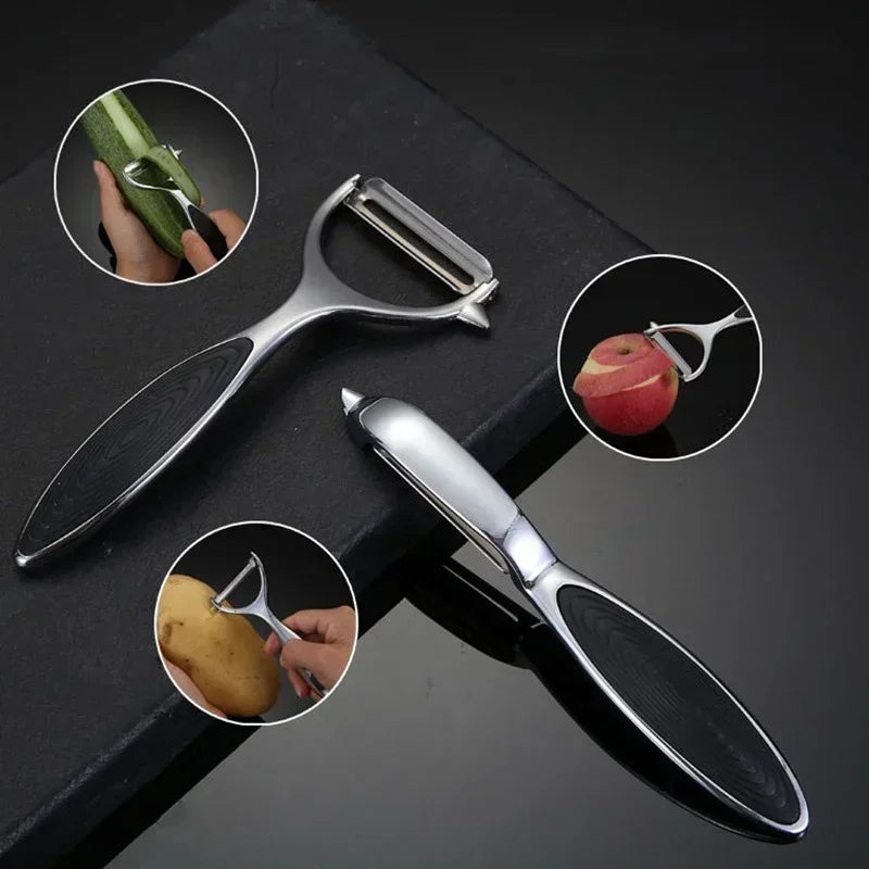 Stainless Steel Vegetable Peeler & Grater Set | Multifunction